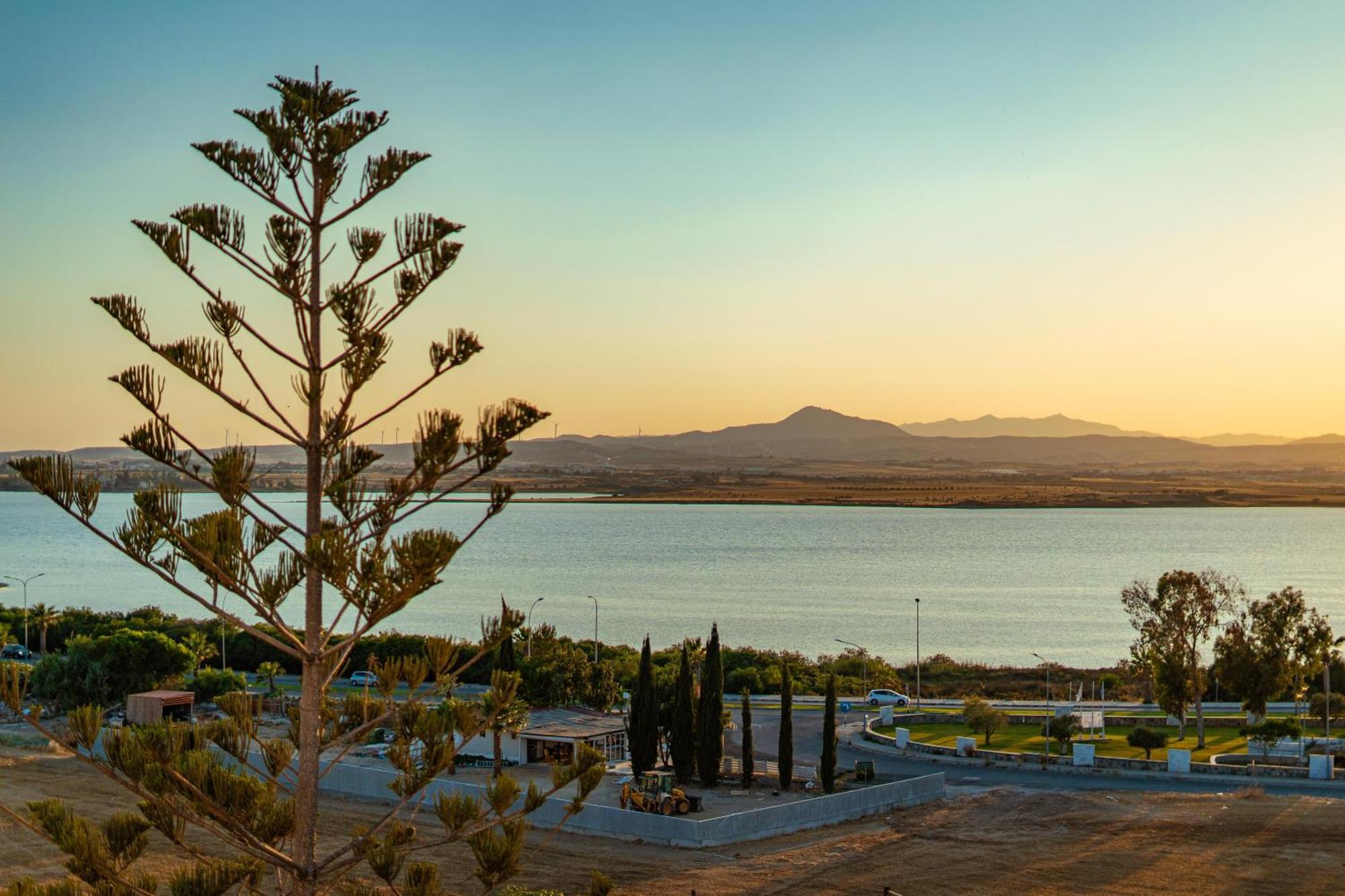 Majestic Sunset Salt Lake Views 300M From Beach 拉纳卡 外观 照片