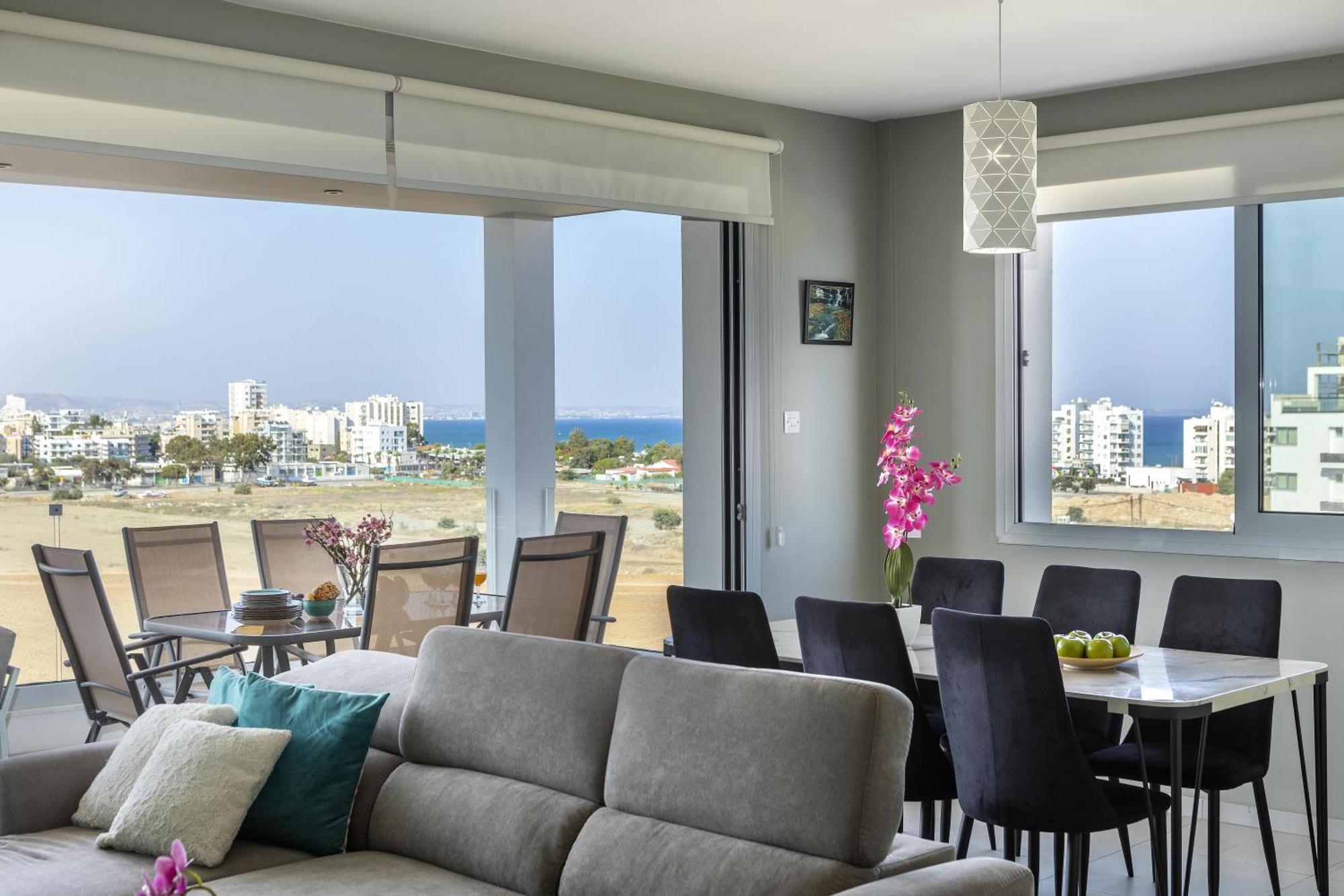 Majestic Sunset Salt Lake Views 300M From Beach 拉纳卡 外观 照片